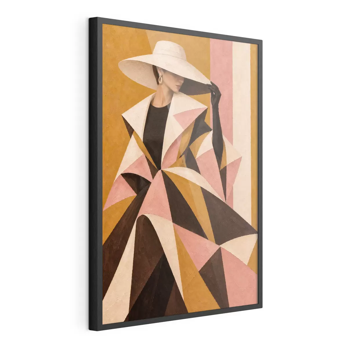 Poster Chique elegantie in opvallende patronen f50882