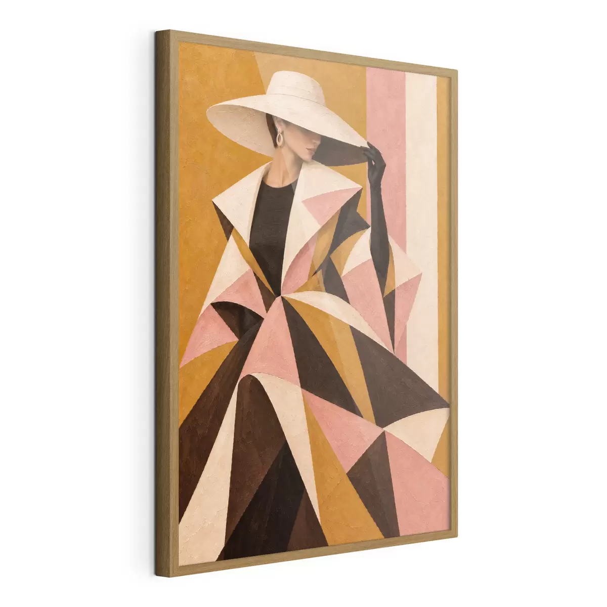 Poster Chique elegantie in opvallende patronen f50882
