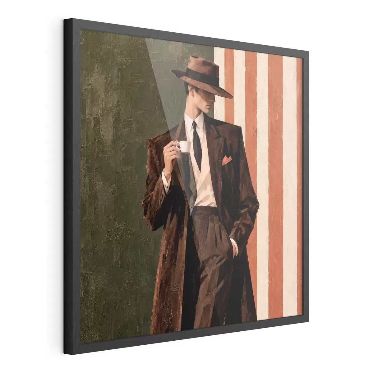 Poster Een tijdloze stijl met een moderne twist f50883