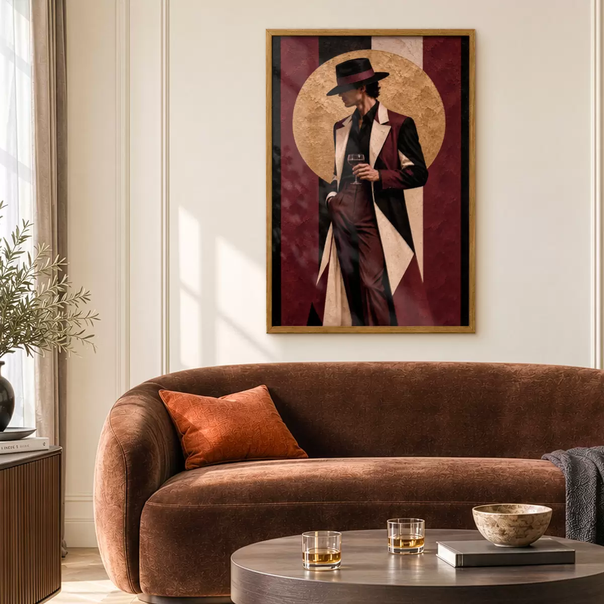 Affiche Une élégance chic aux accents vintage f50886