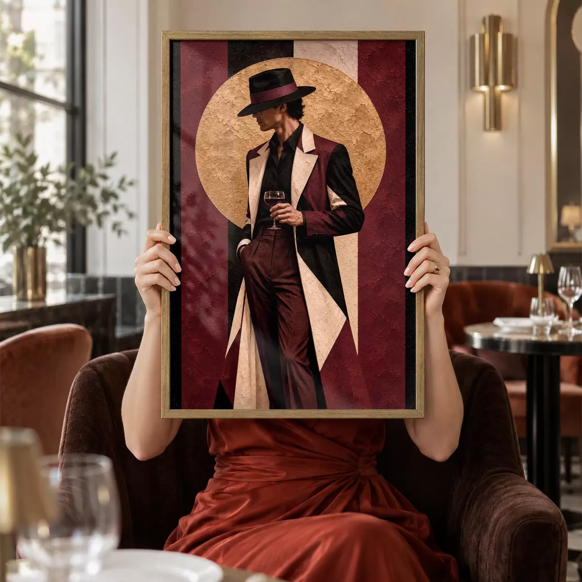 Affiche Une élégance chic aux accents vintage f50886