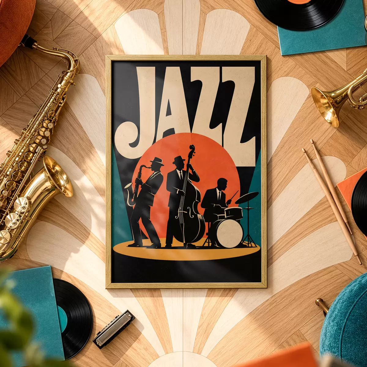 Affiche Jazz en direct : quand le rythme et l'âme ne font qu'un f50921
