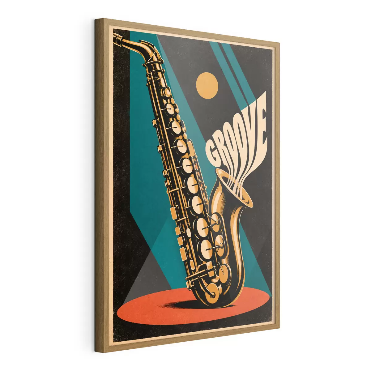 Poster Zangerige melodieën klinken overal f50927