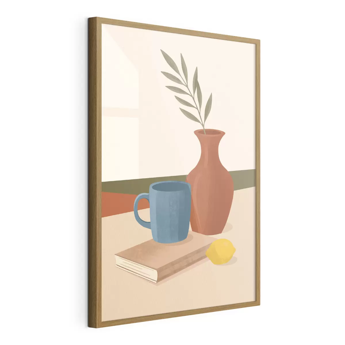 Affiche Une nature morte chaleureuse aux teintes douces f50735