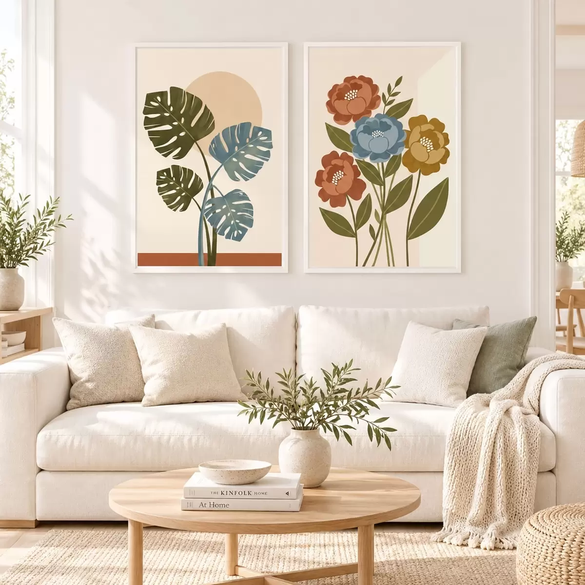 Poster Tropisch duo d31078