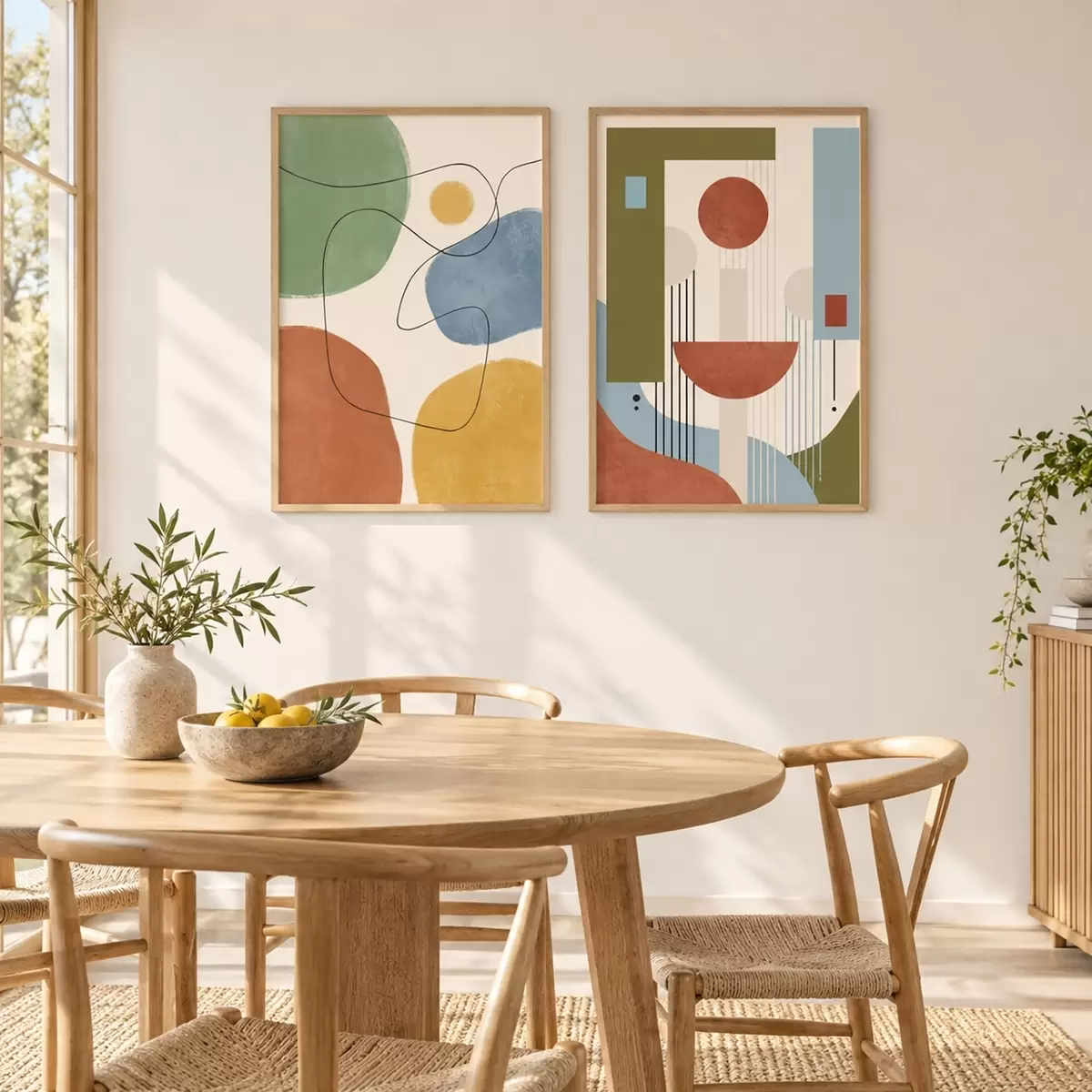 Poster Vormgeometrie d31079