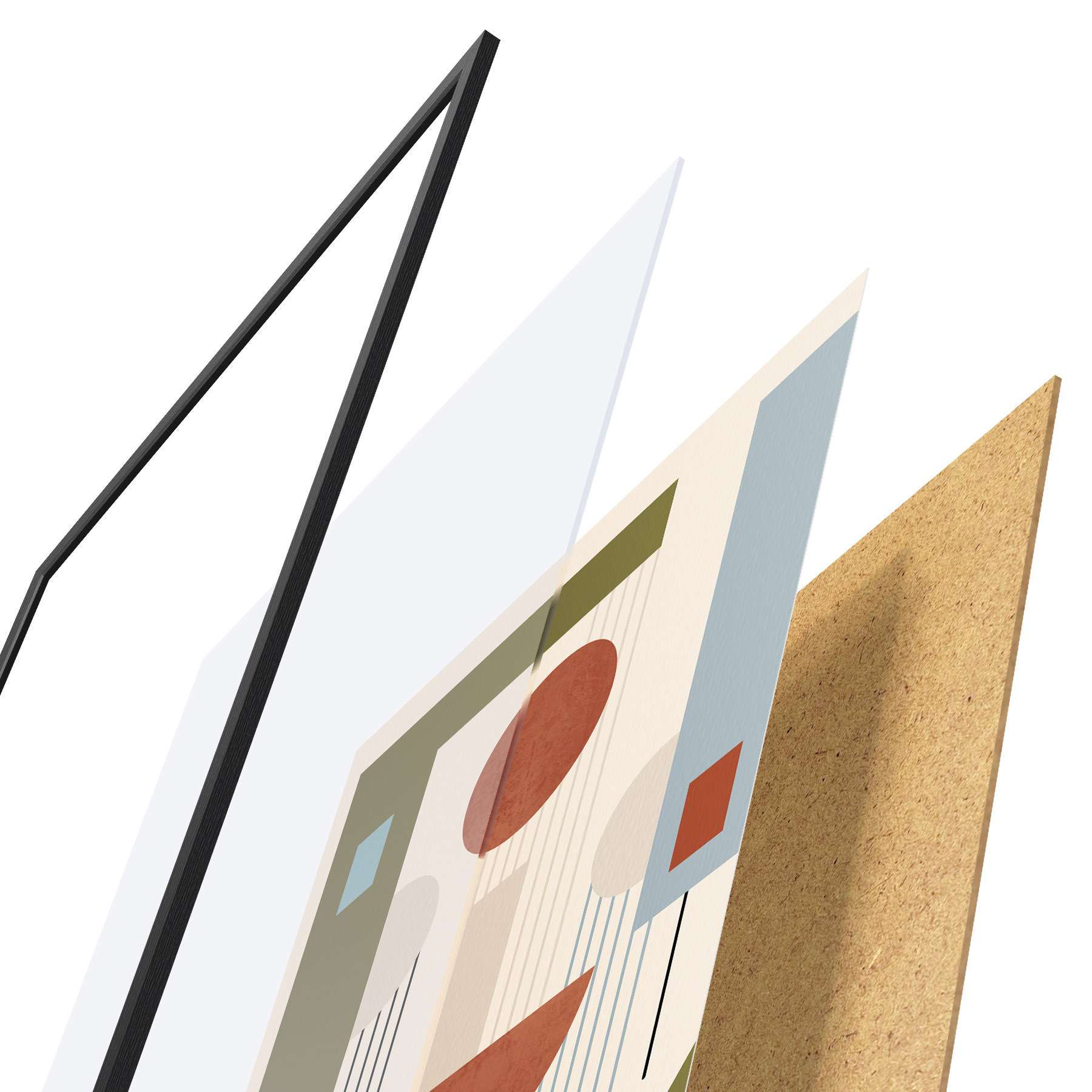 Poster Vormgeometrie d31079