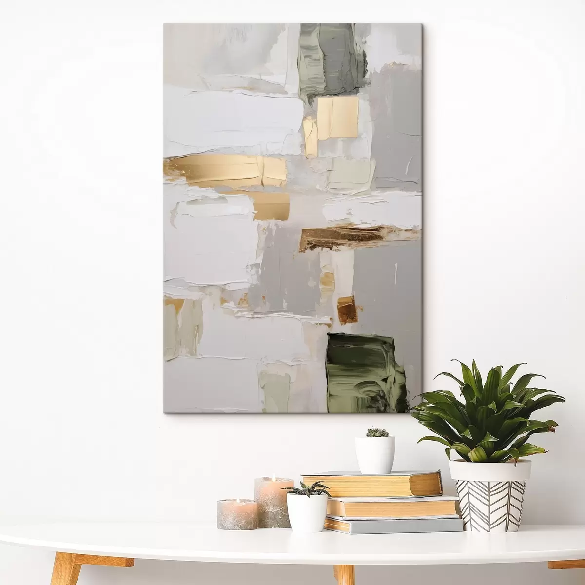  Schilderijen Abstractie, imitatie van de schilderkunst s50996
