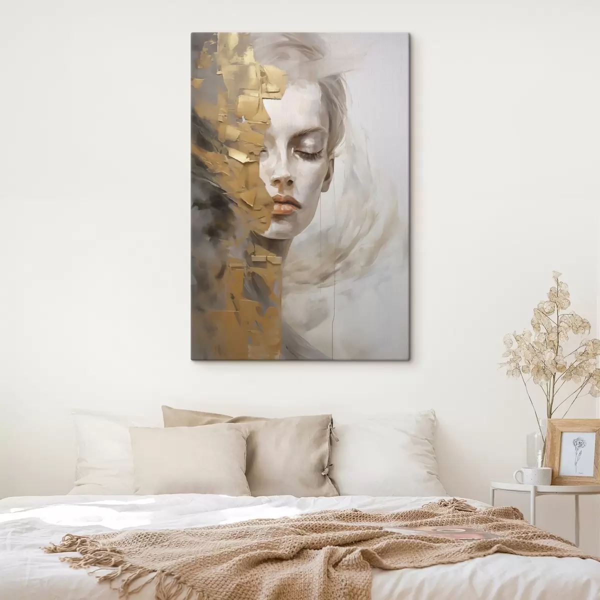  Peintures Portrait abstrait, imitation d'un tableau s51129