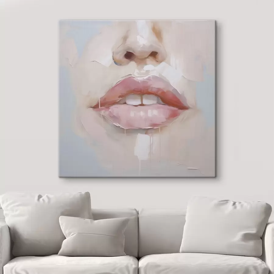  Peintures Lèvres, imitation d'un tableau s51138