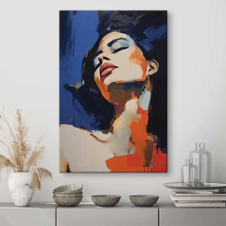  Peintures Jeune fille endormie, imitation d'un tableau s51139