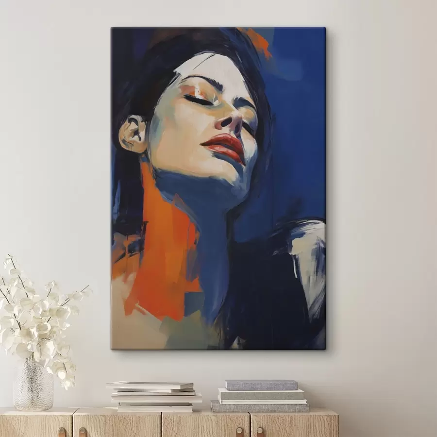  Peintures Jeune fille endormie, imitation d'un tableau s51140