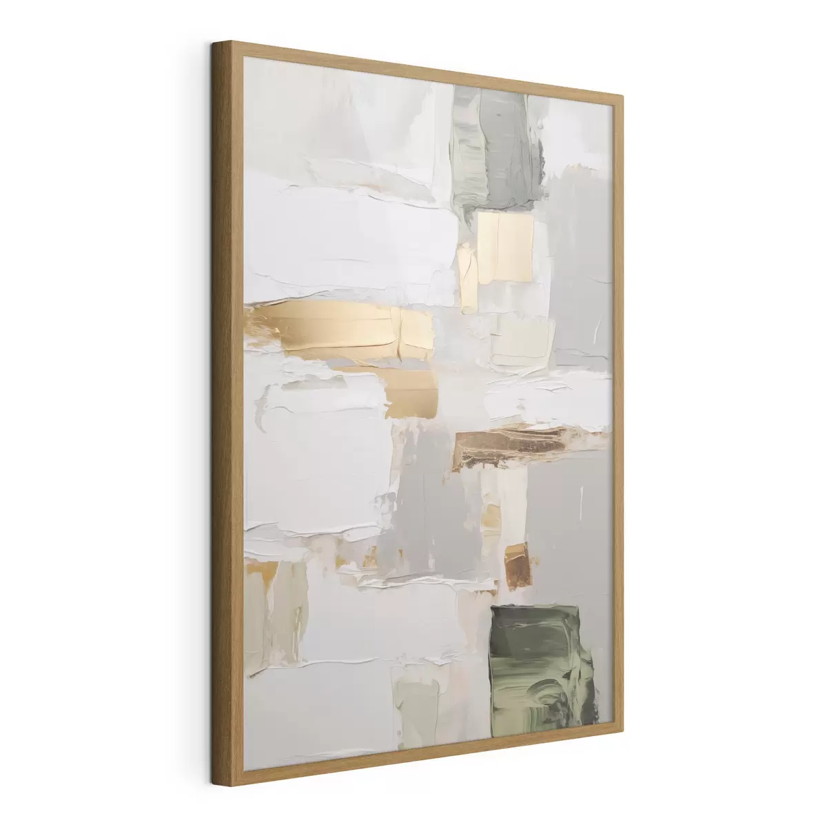 Poster Abstractie, imitatie van de schilderkunst f50996