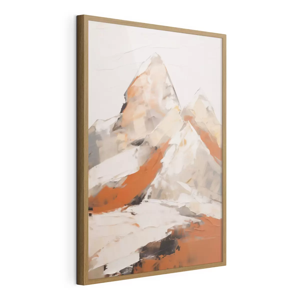 Affiche Montagnes abstraites, imitation d'un tableau f51126