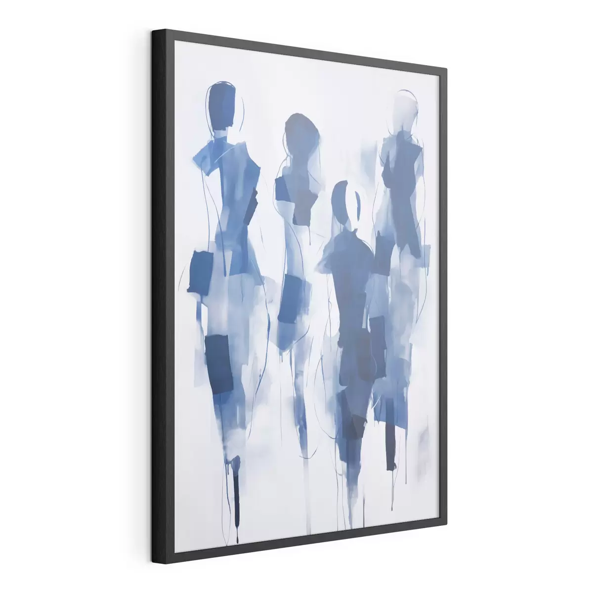 Affiche Silhouettes abstraites, imitation de la peinture f51131