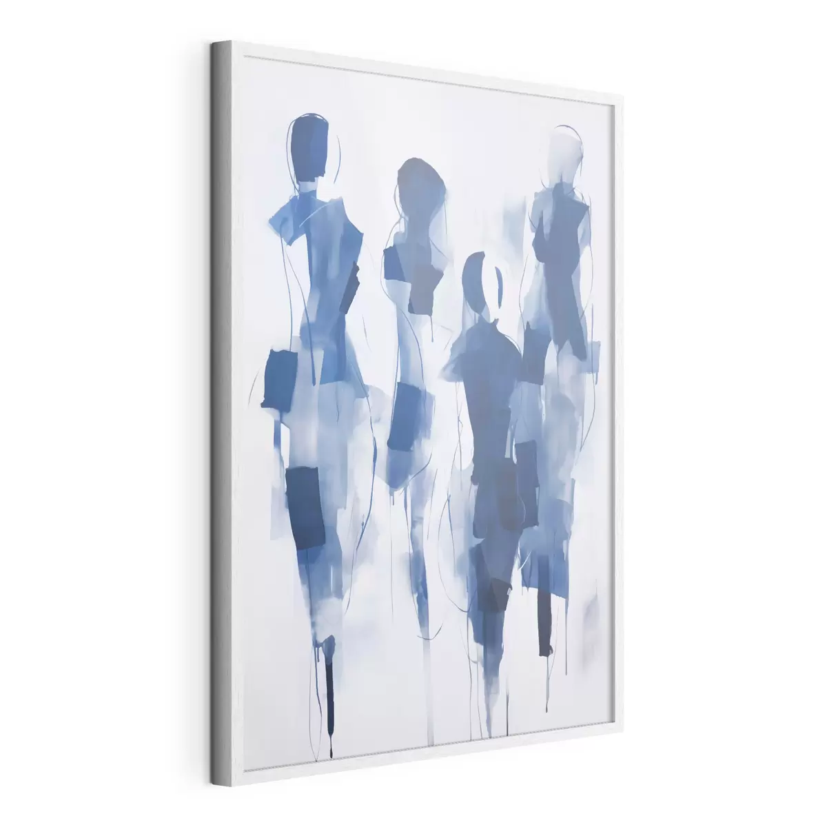 Affiche Silhouettes abstraites, imitation de la peinture f51131