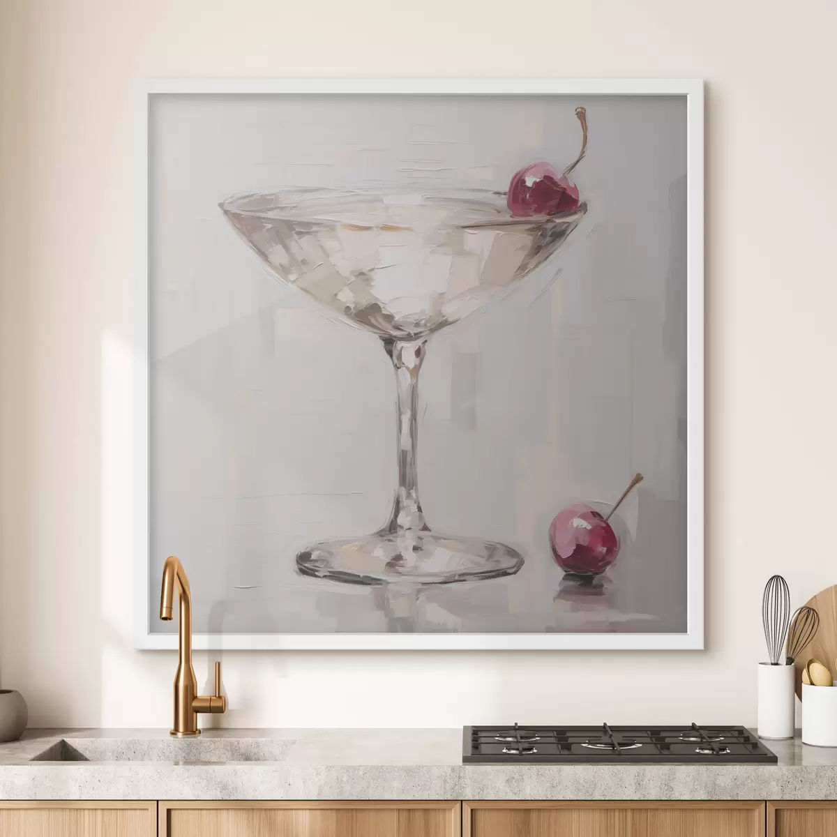 Affiche Cocktail, imitation d'un tableau f51137