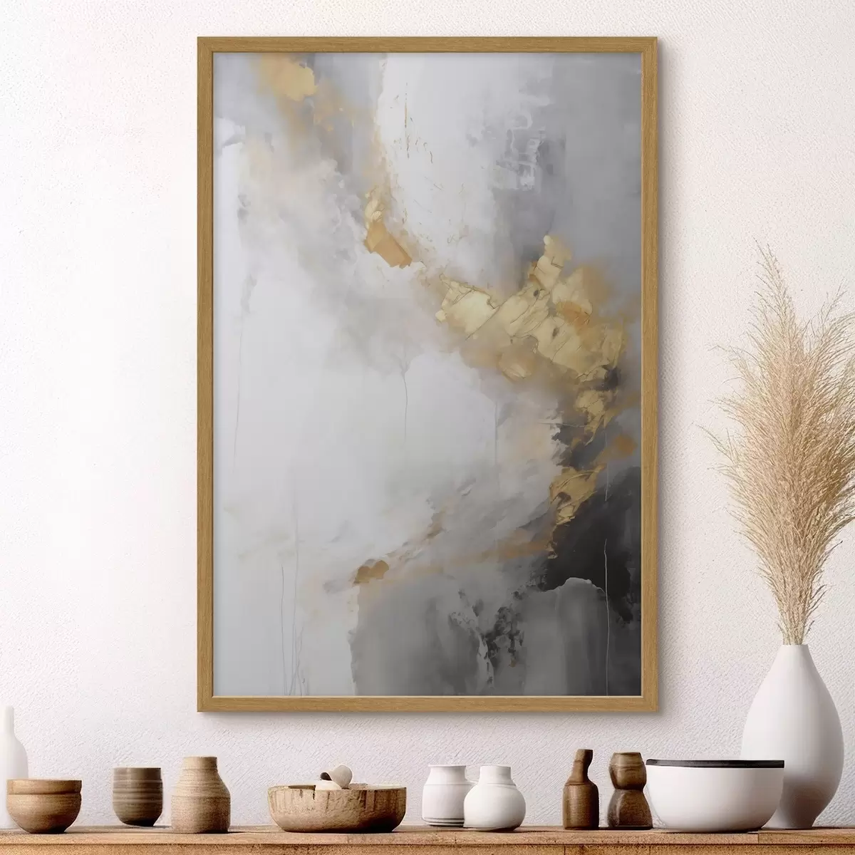 Affiche Abstraction moderne, imitation de la peinture f51142