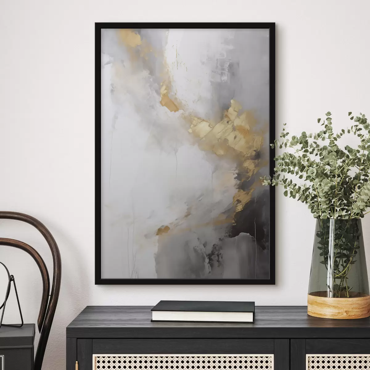 Affiche Abstraction moderne, imitation de la peinture f51142