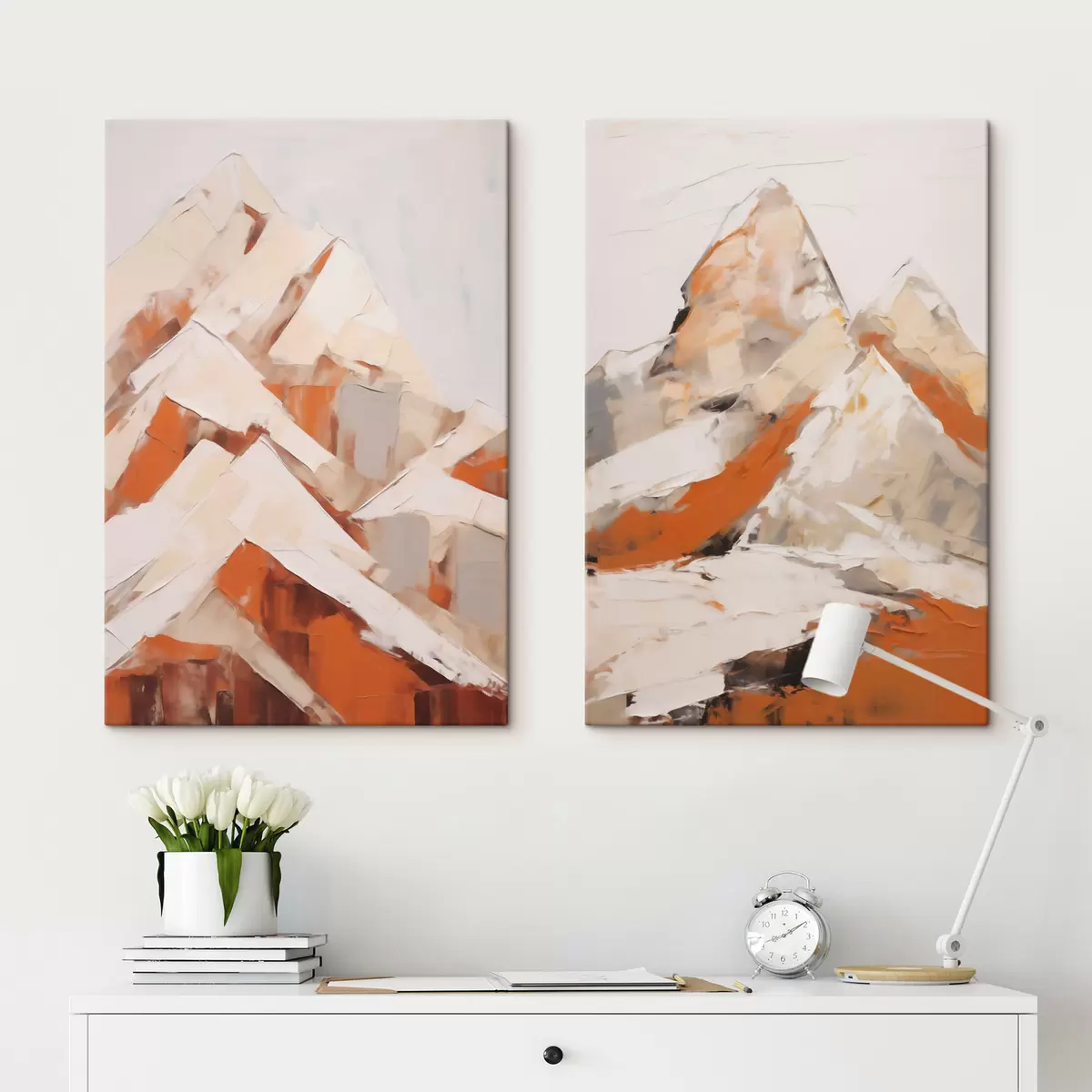  Peintures Montagnes, imitation d'un tableau m31094