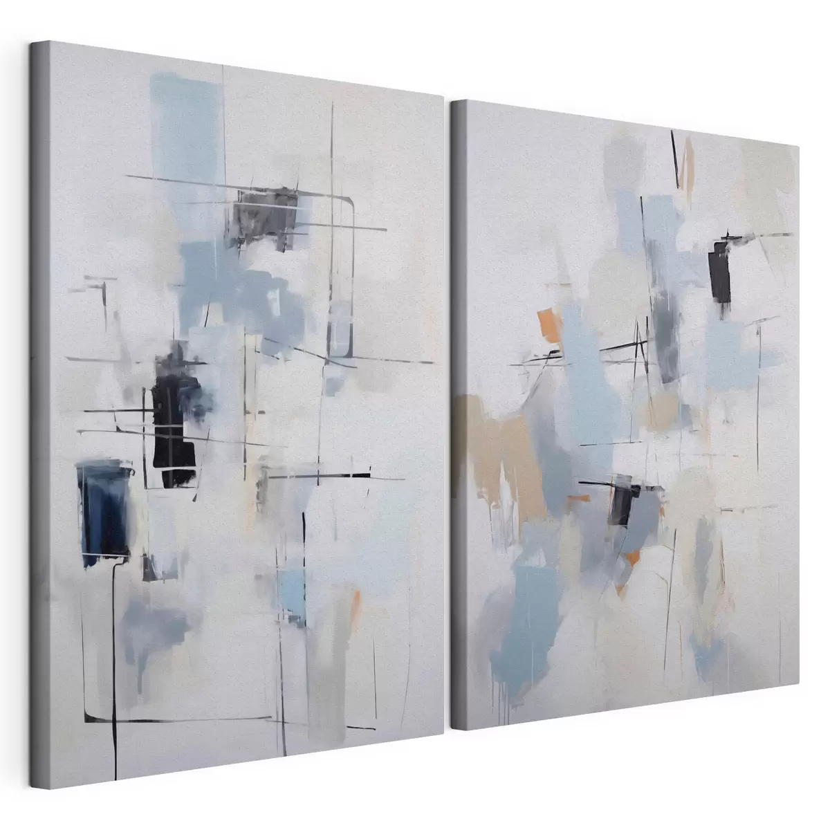  Schilderijen Chaotische abstractie, imitatie van de schilderkunst m31095