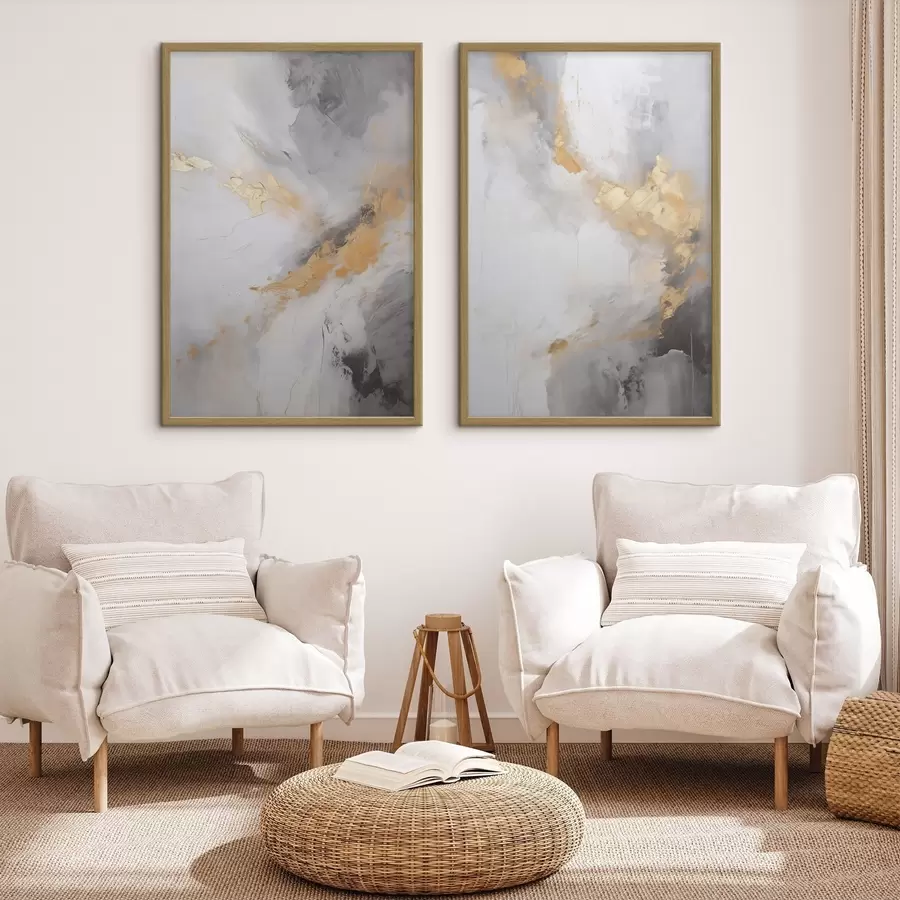 Fotobehang Moderne abstractie, imitatie van de schilderkunst d31102
