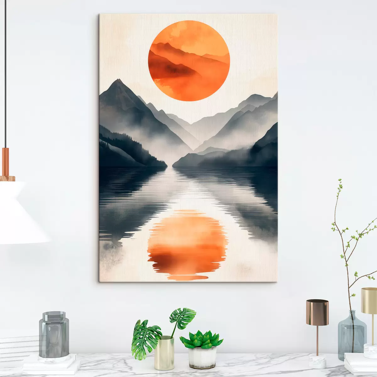  Peintures Coucher de soleil s51054