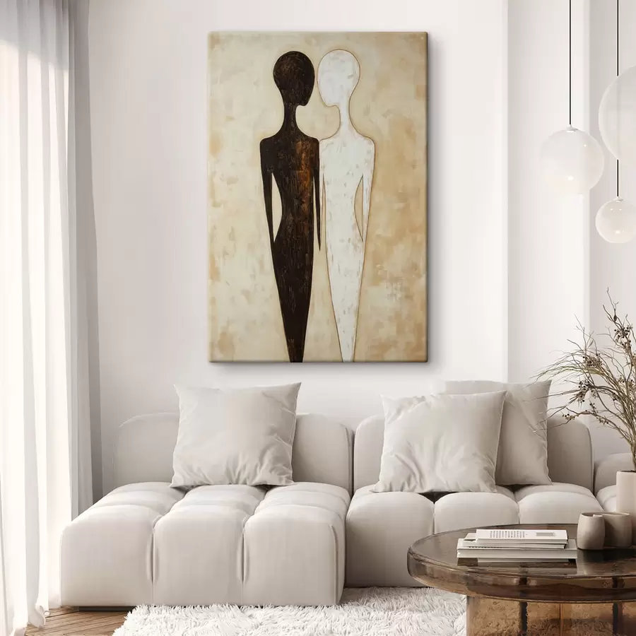  Peintures Silhouettes abstraites s51059