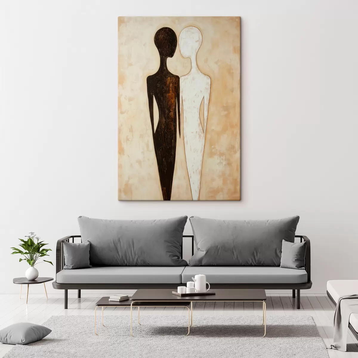  Schilderijen Abstracte silhouetten s51059