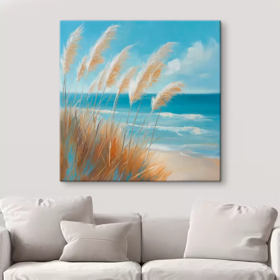  Peintures Des épis de blé au bord de la mer s51061