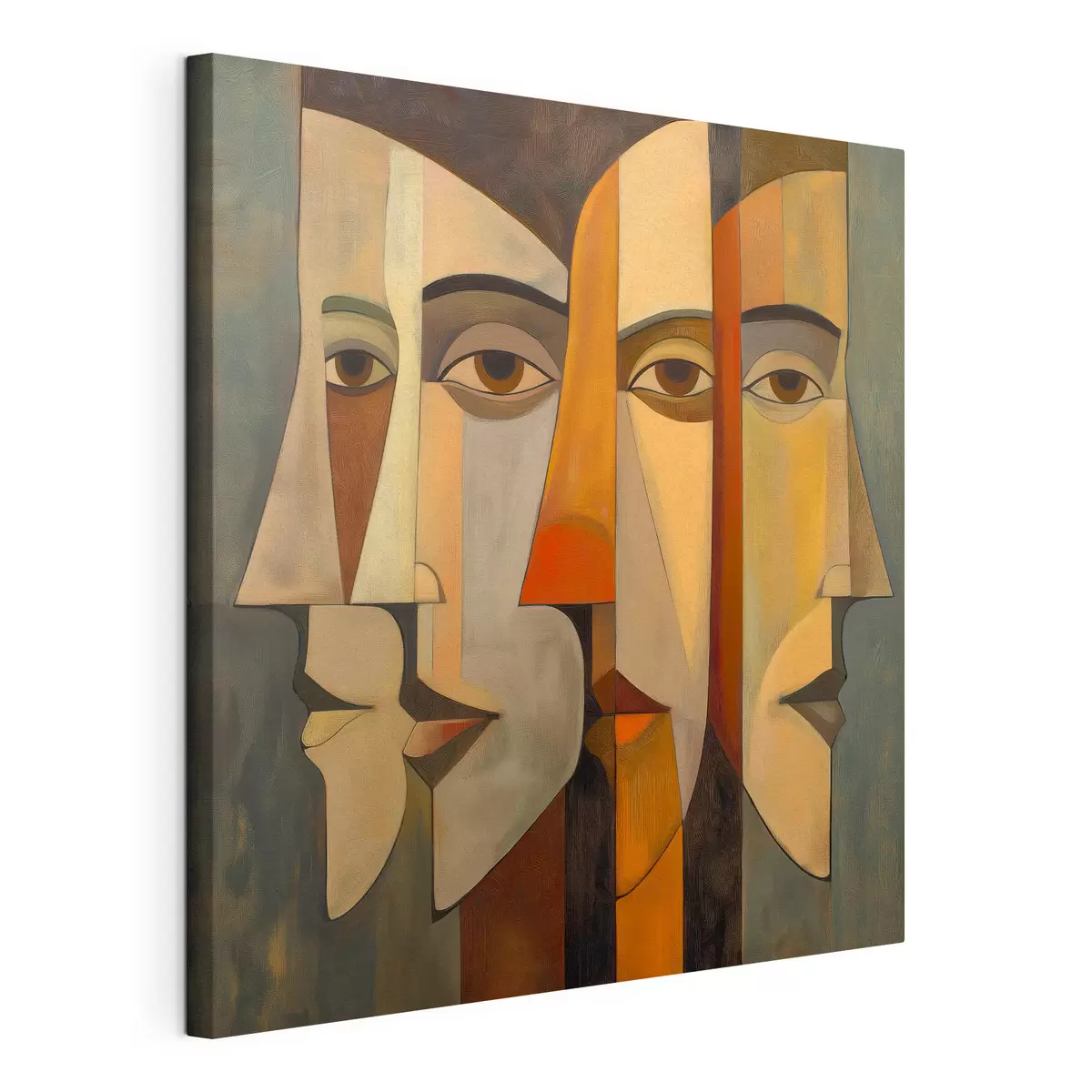 Peintures Visages abstraits s51067