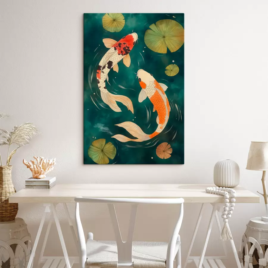  Peintures Koi d'Orient s51076