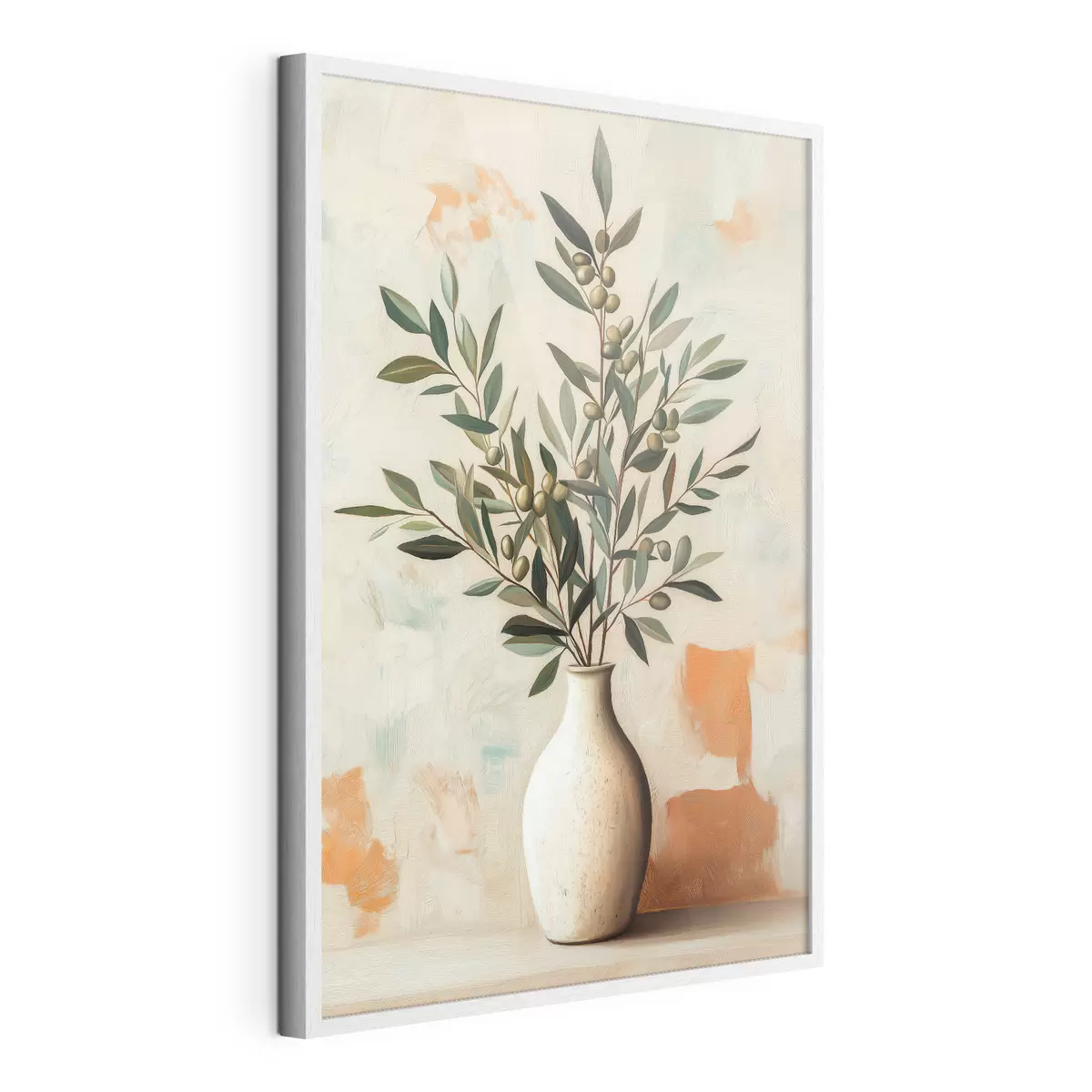 Affiche Des branches d'olivier dans un vase f51047