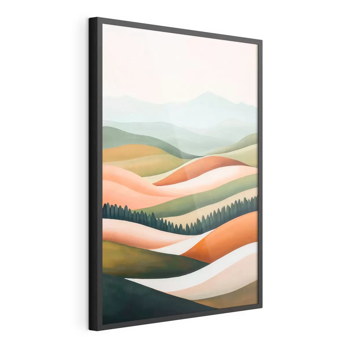Affiche Collines colorées f51056