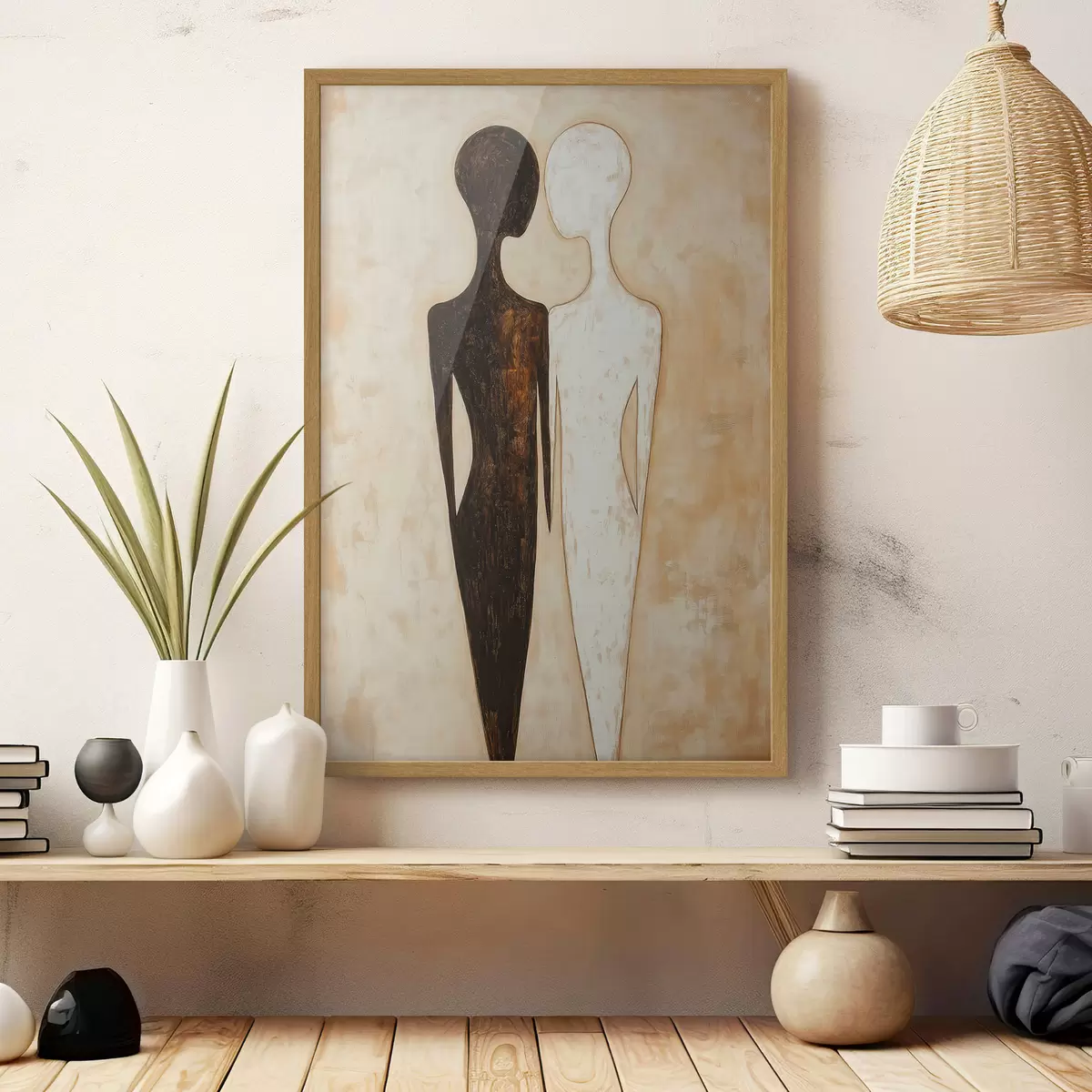 Affiche Silhouettes abstraites f51059