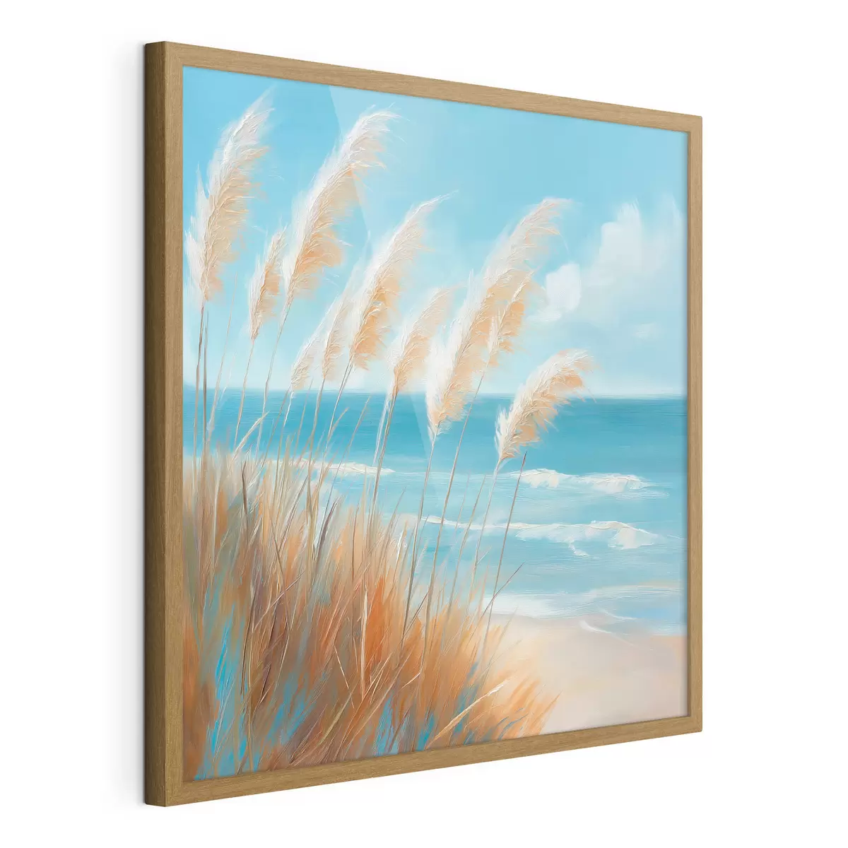 Poster Graanaren aan zee f51061
