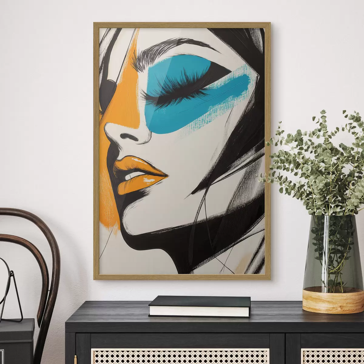 Affiche Visages peints f51065