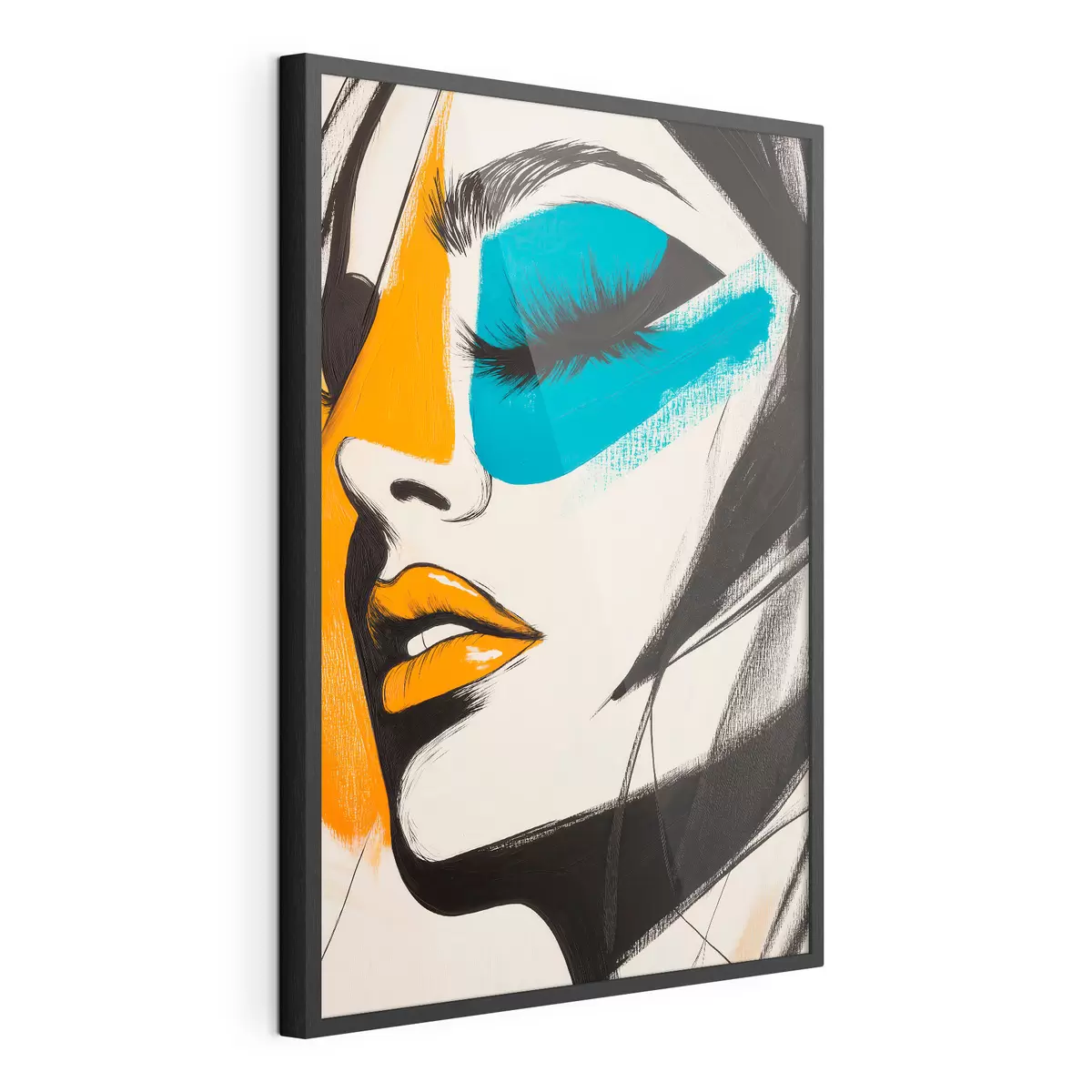 Affiche Visages peints f51065