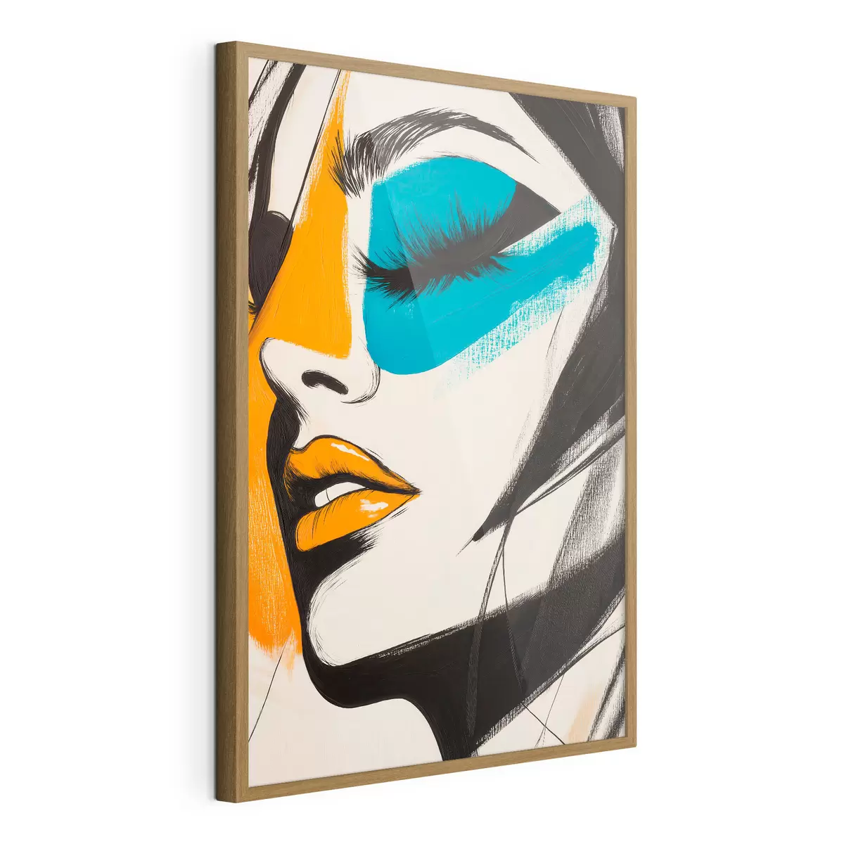 Affiche Visages peints f51065