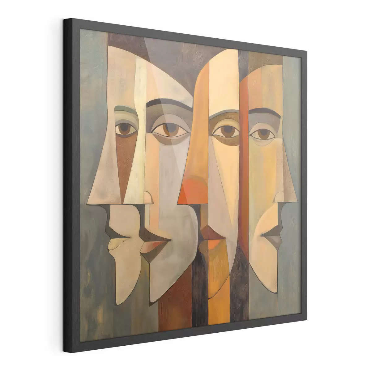 Affiche Visages abstraits f51067
