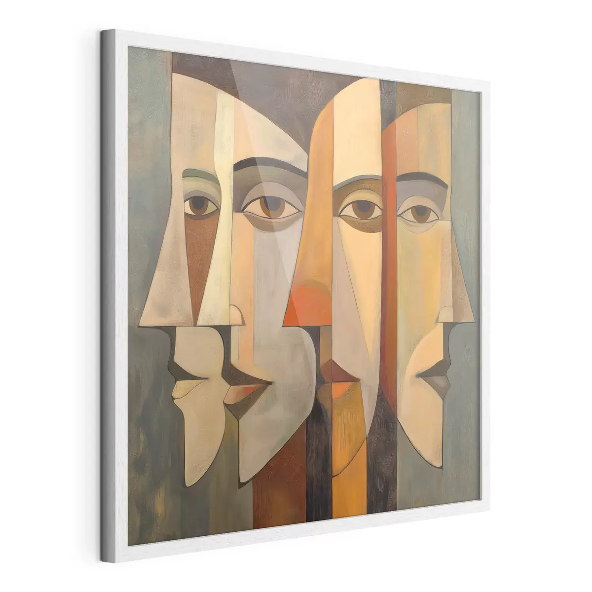 Affiche Visages abstraits f51067