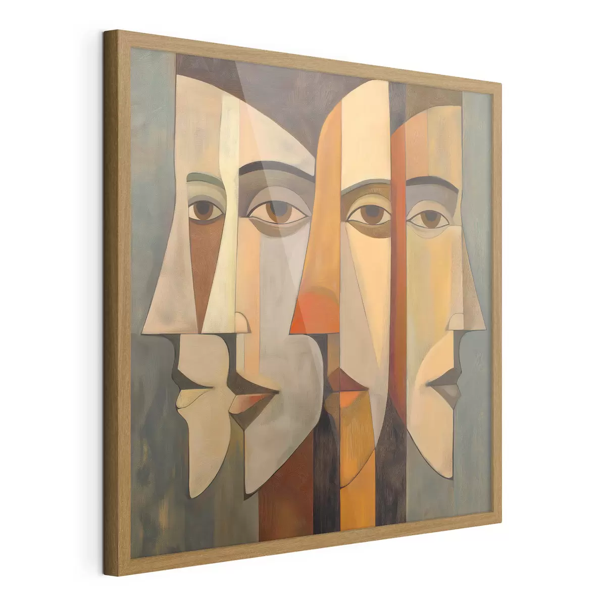 Affiche Visages abstraits f51067