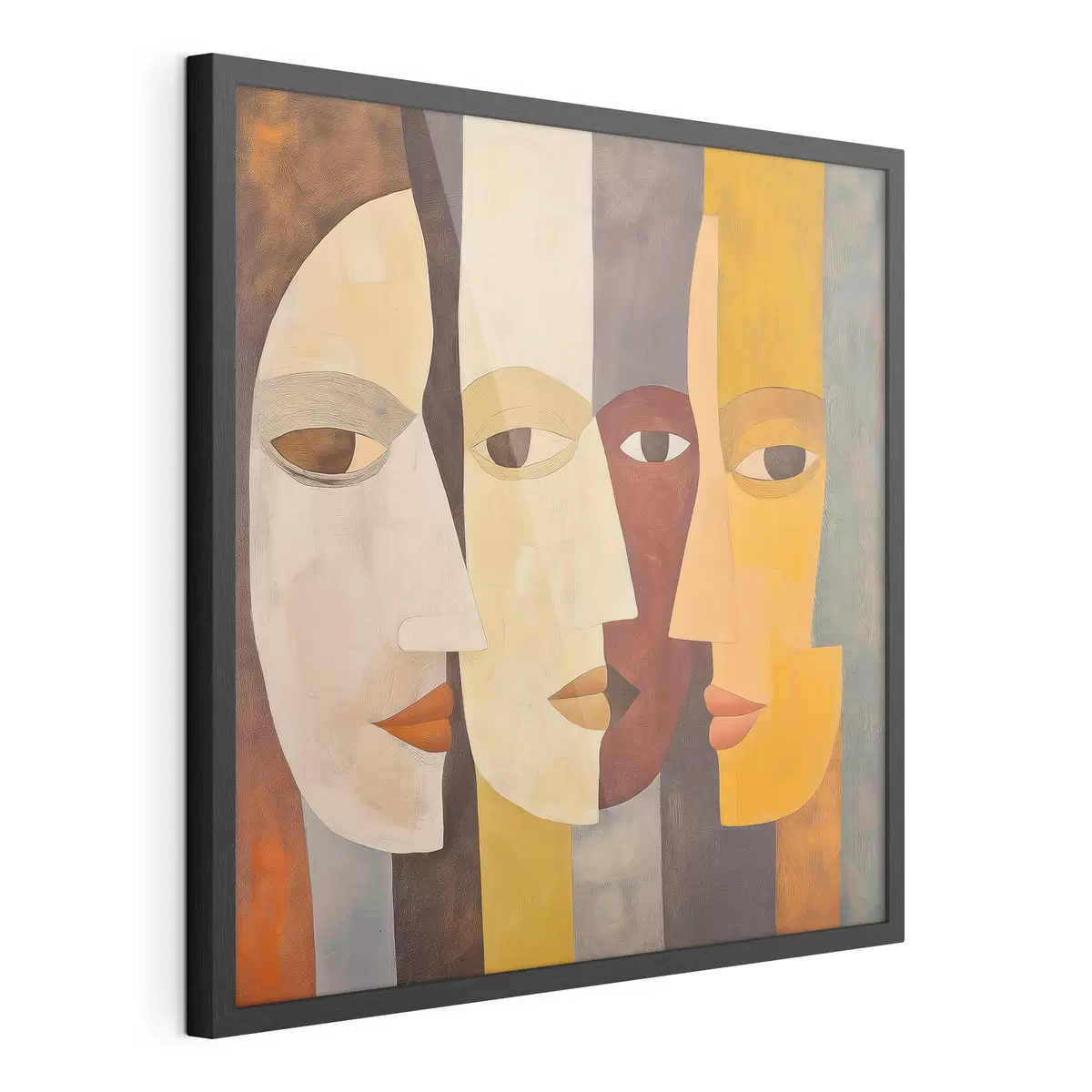 Affiche Visages abstraits f51068