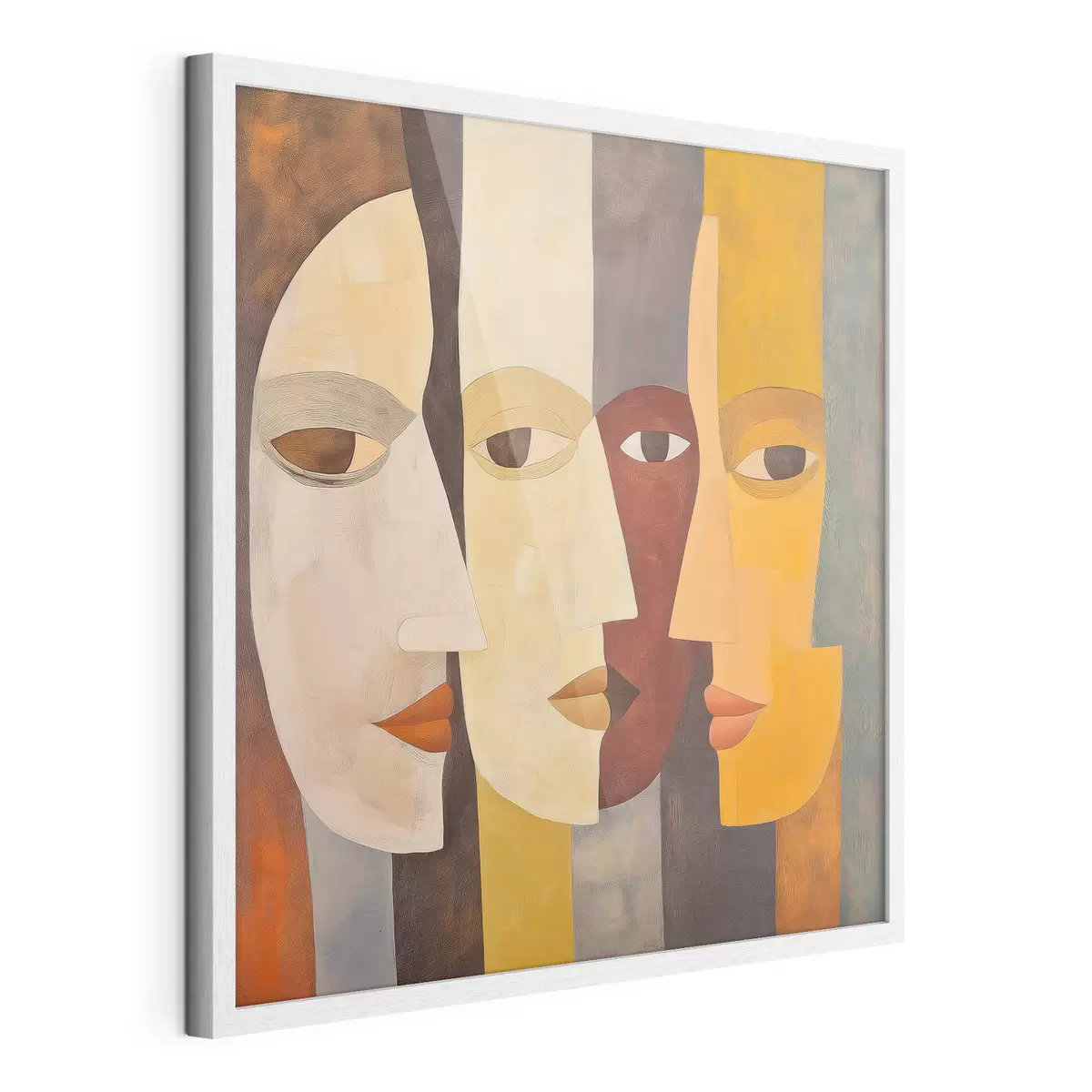 Affiche Visages abstraits f51068