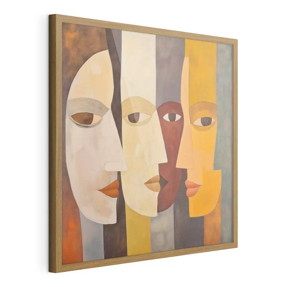 Affiche Visages abstraits f51068