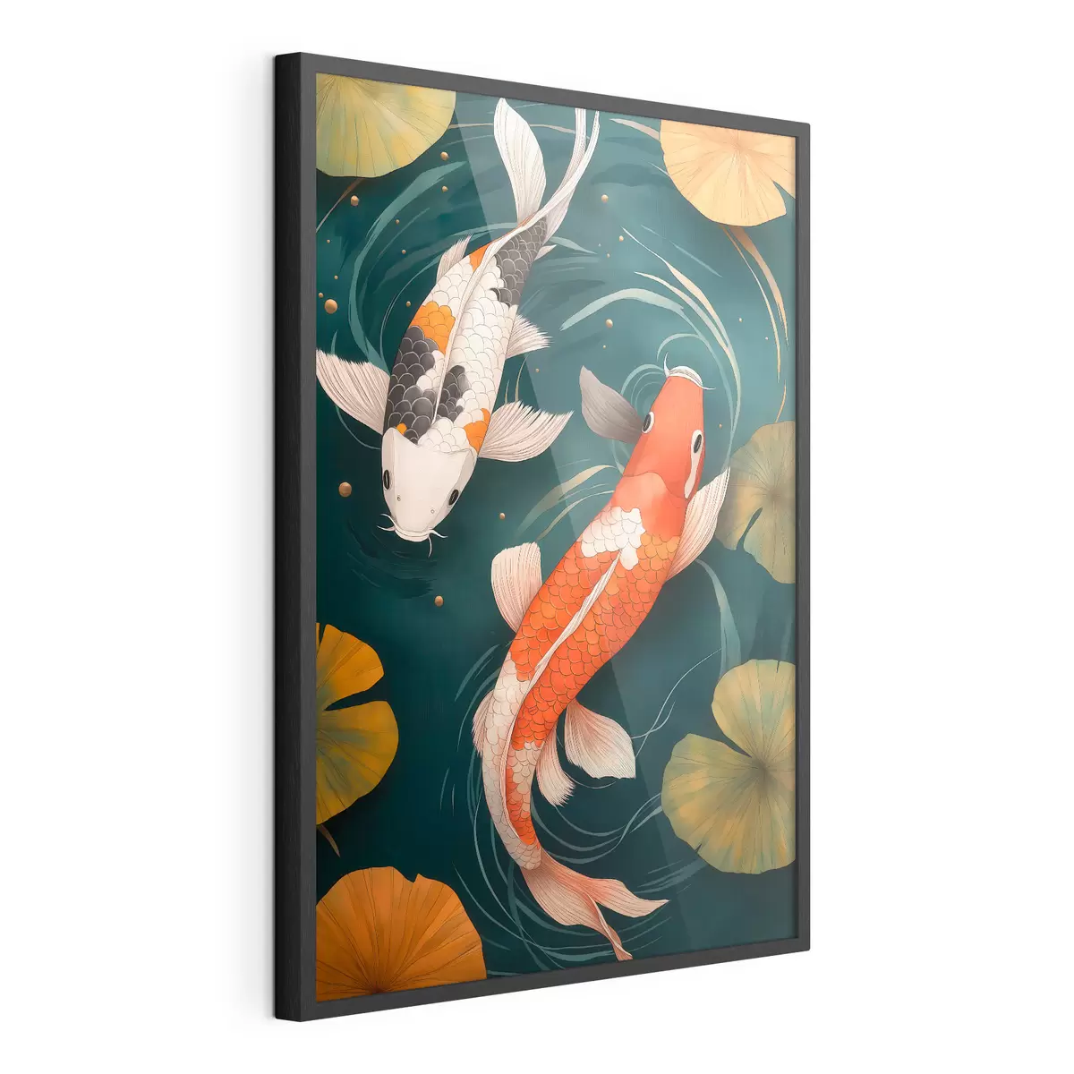 Poster Oosterse Koi f51077