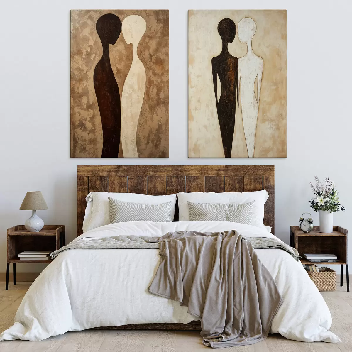  Peintures Silhouettes abstraites m31082