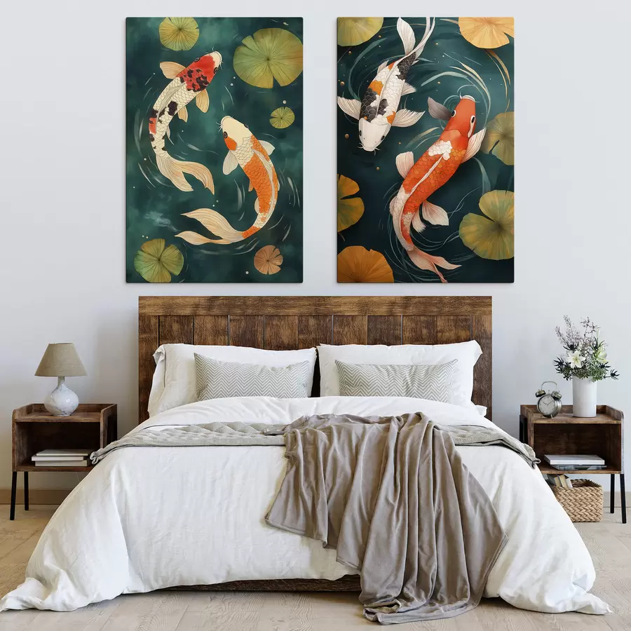  Peintures Koi d'Orient m31087