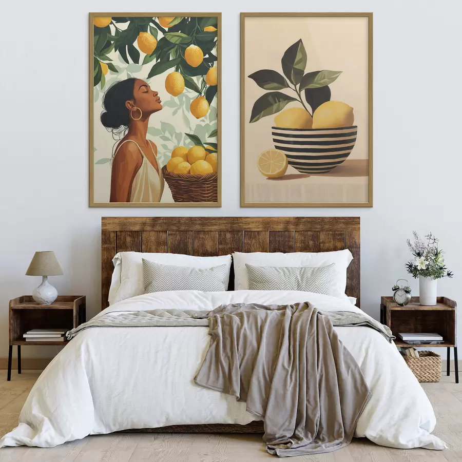Fotobehang Citroenen d31080