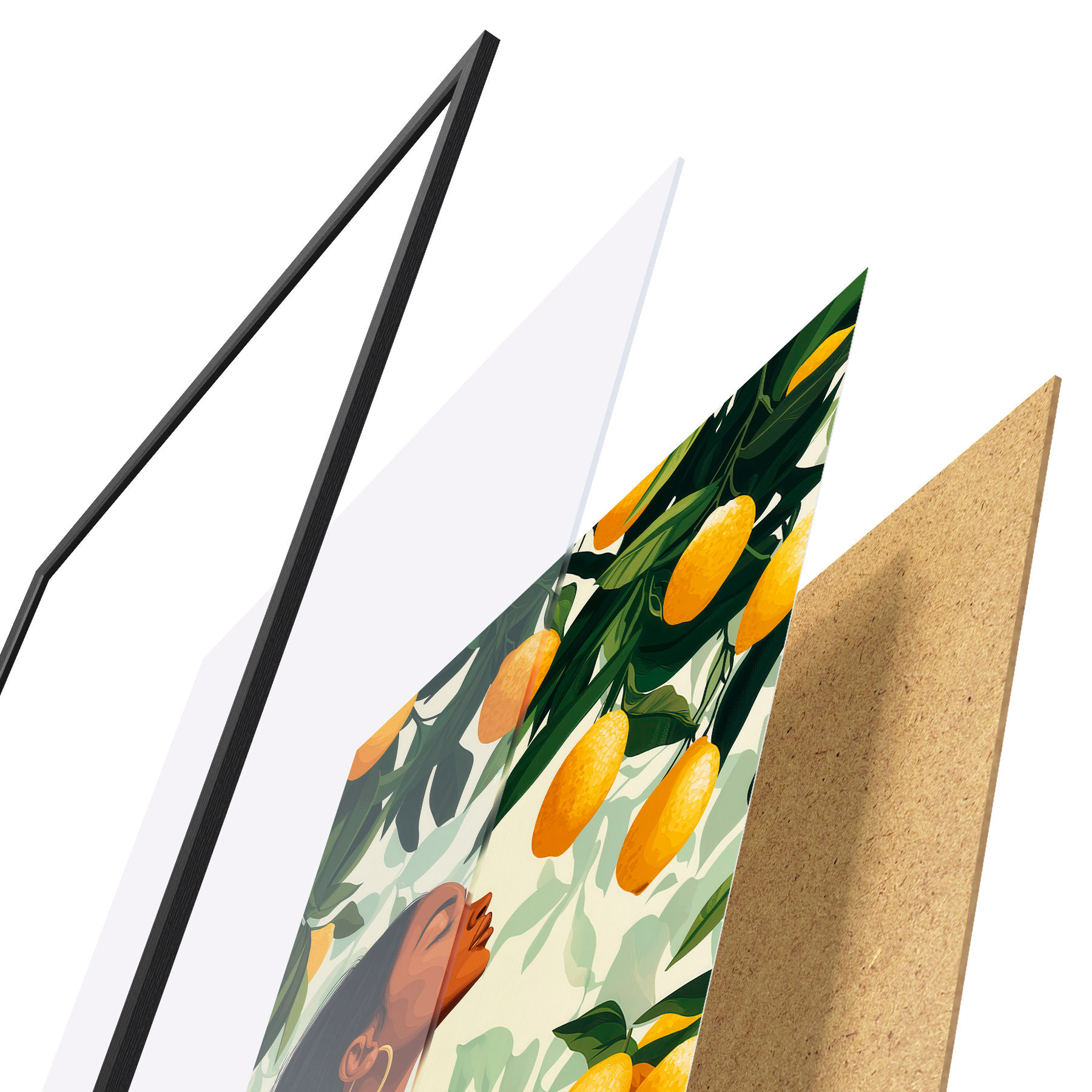 Affiche Citrons d31080